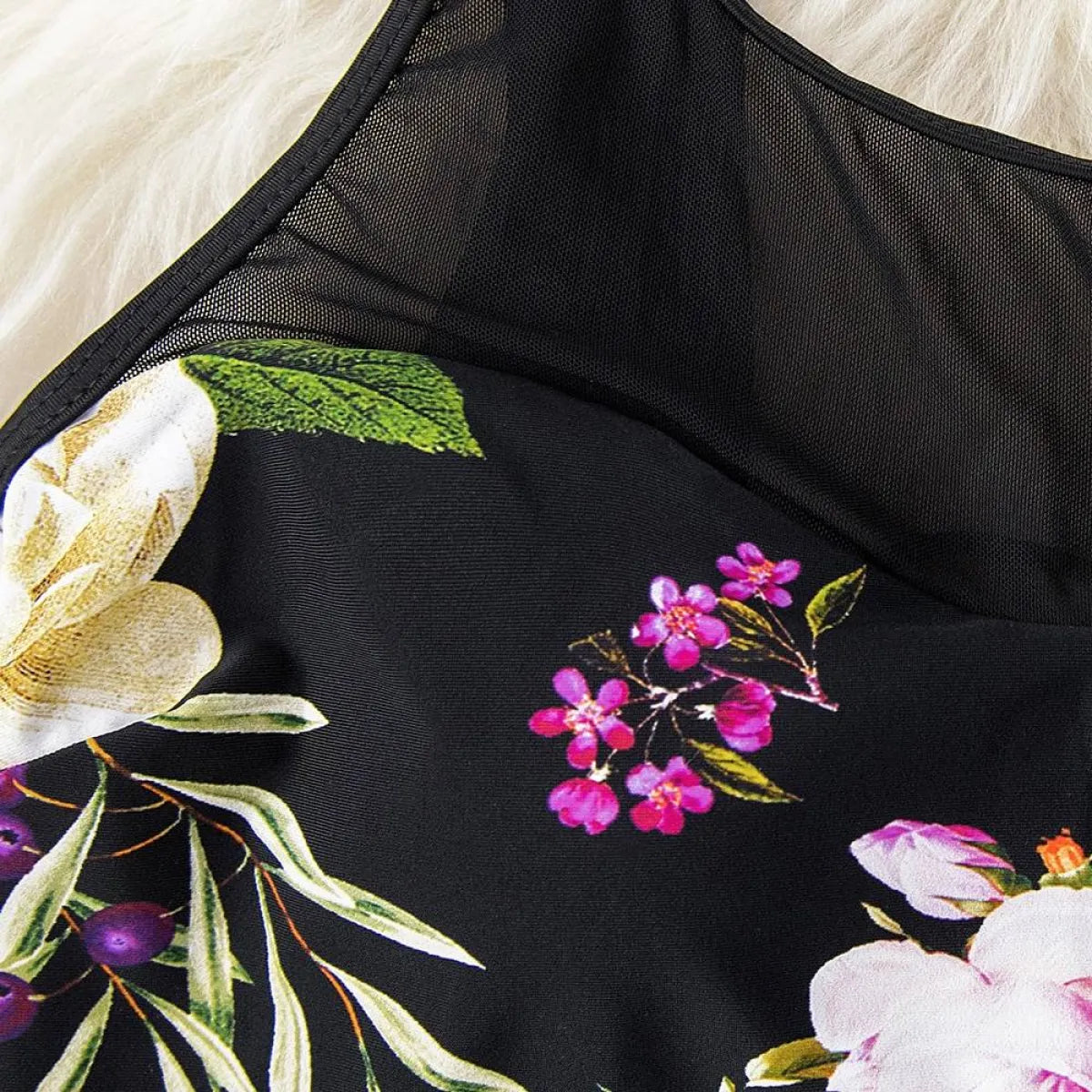 Lotus Floral One Piece - Women’s Clothing & Accessories - 6