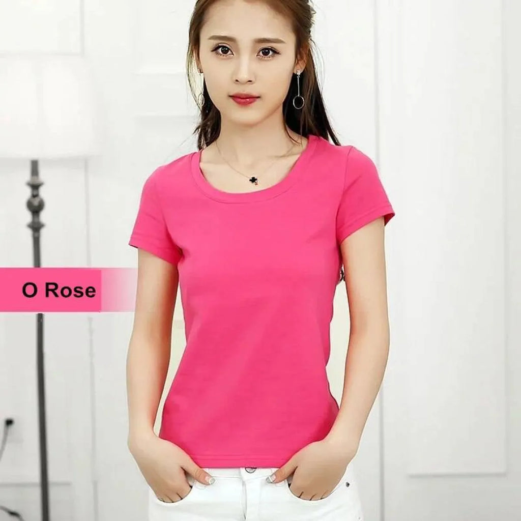 Women’s Pure Cotton T - T-Shirts - 19