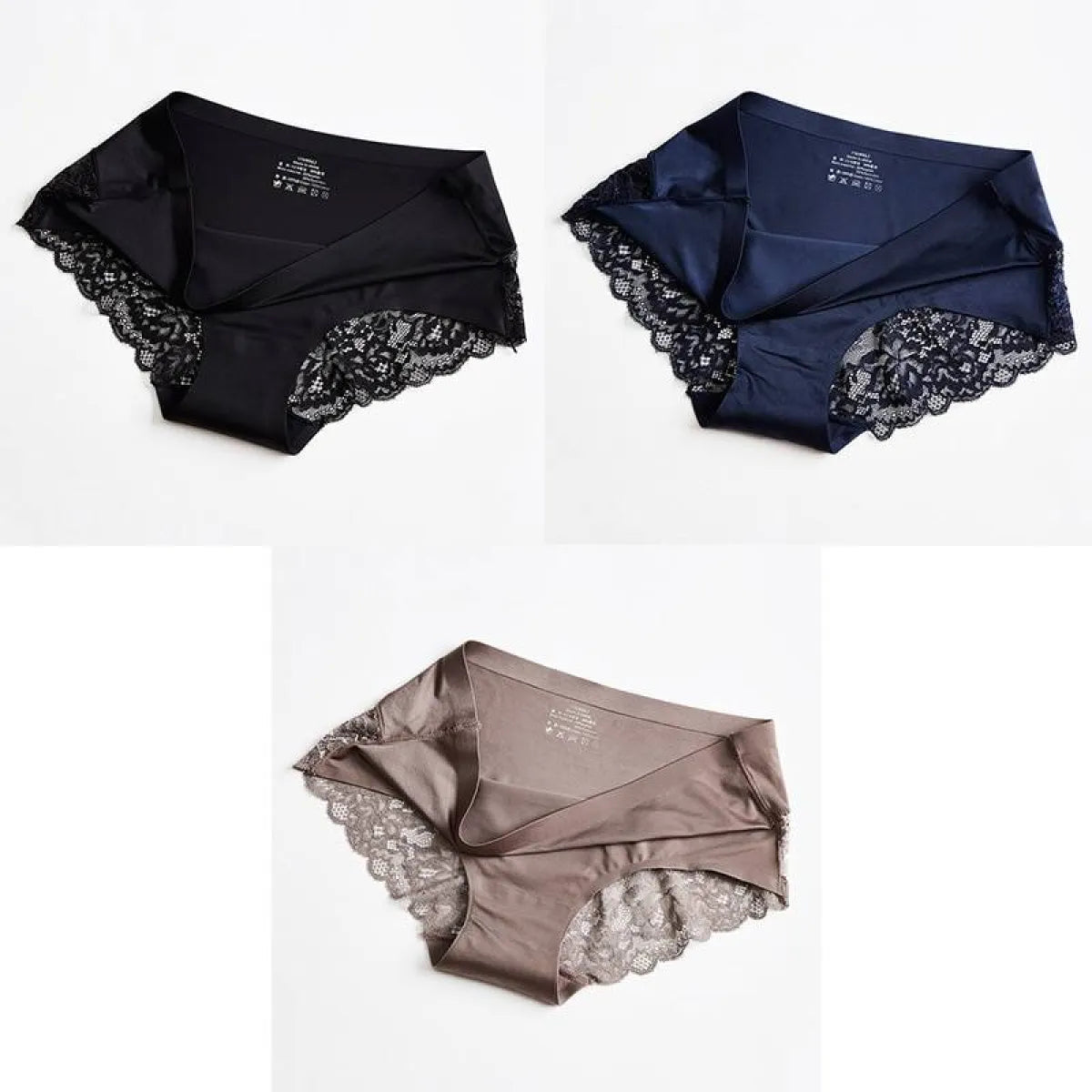 3 Seamless Panties With Lace - Women’s Clothing & Accessories - 17