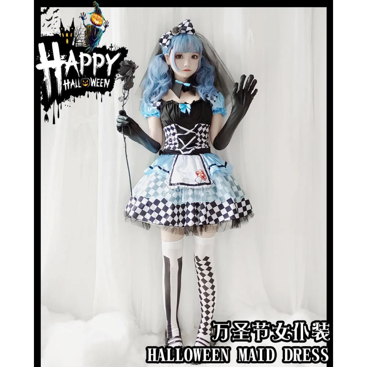 Alice In Wonderland Halloween Lolita - All Dresses - 6
