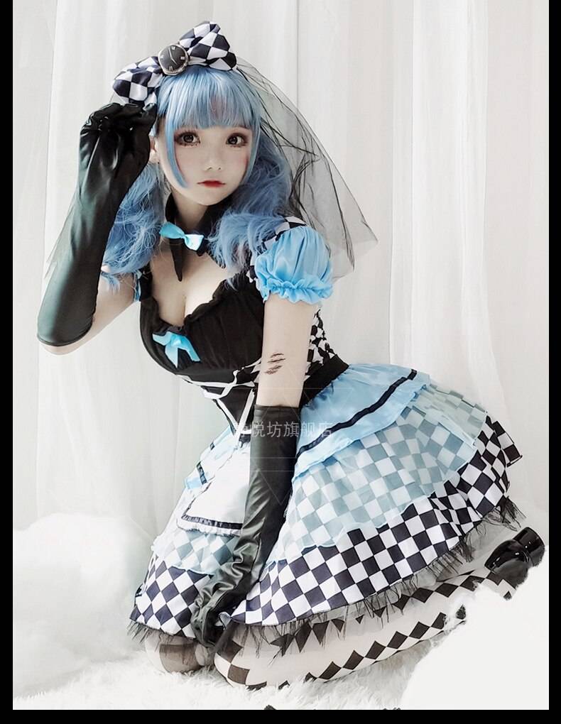 Alice In Wonderland Halloween Lolita - All Dresses - Dresses - 14 - 2024