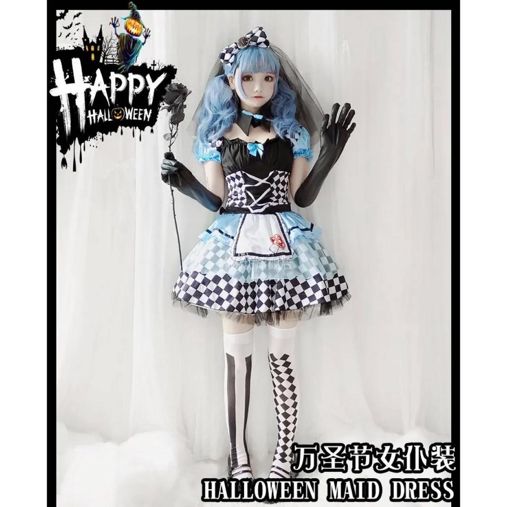 Alice In Wonderland Halloween Lolita - All Dresses - 7