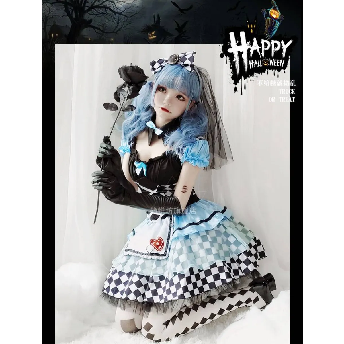 Alice In Wonderland Halloween Lolita - All Dresses - 10