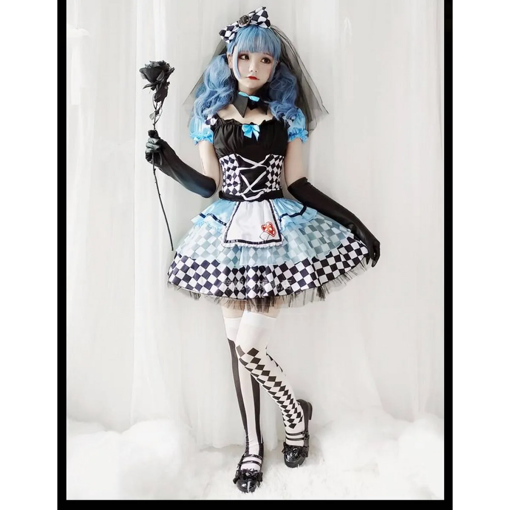 Alice In Wonderland Halloween Lolita - All Dresses - 8