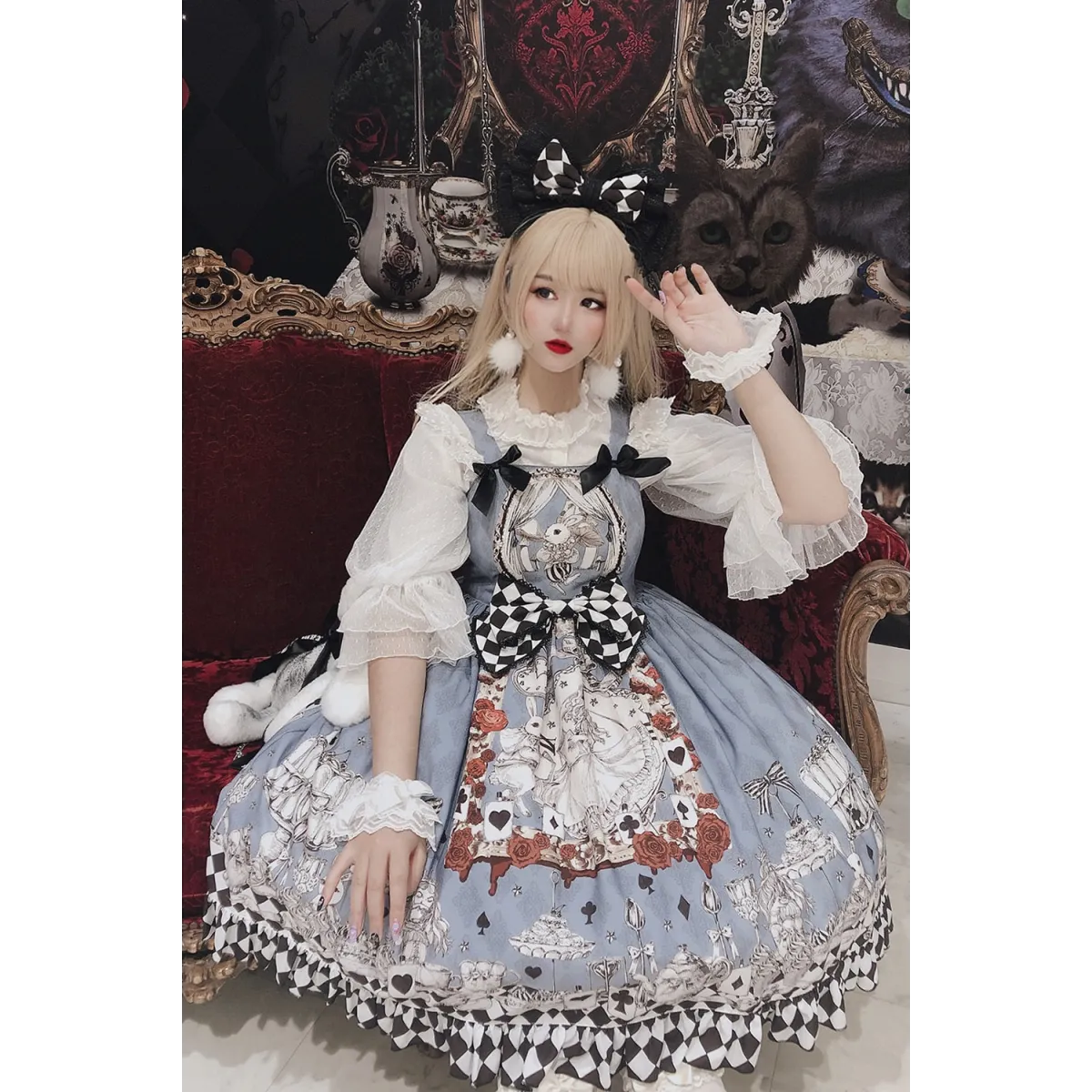 Alice In Wonderland Lolita Dress - All Dresses - 4