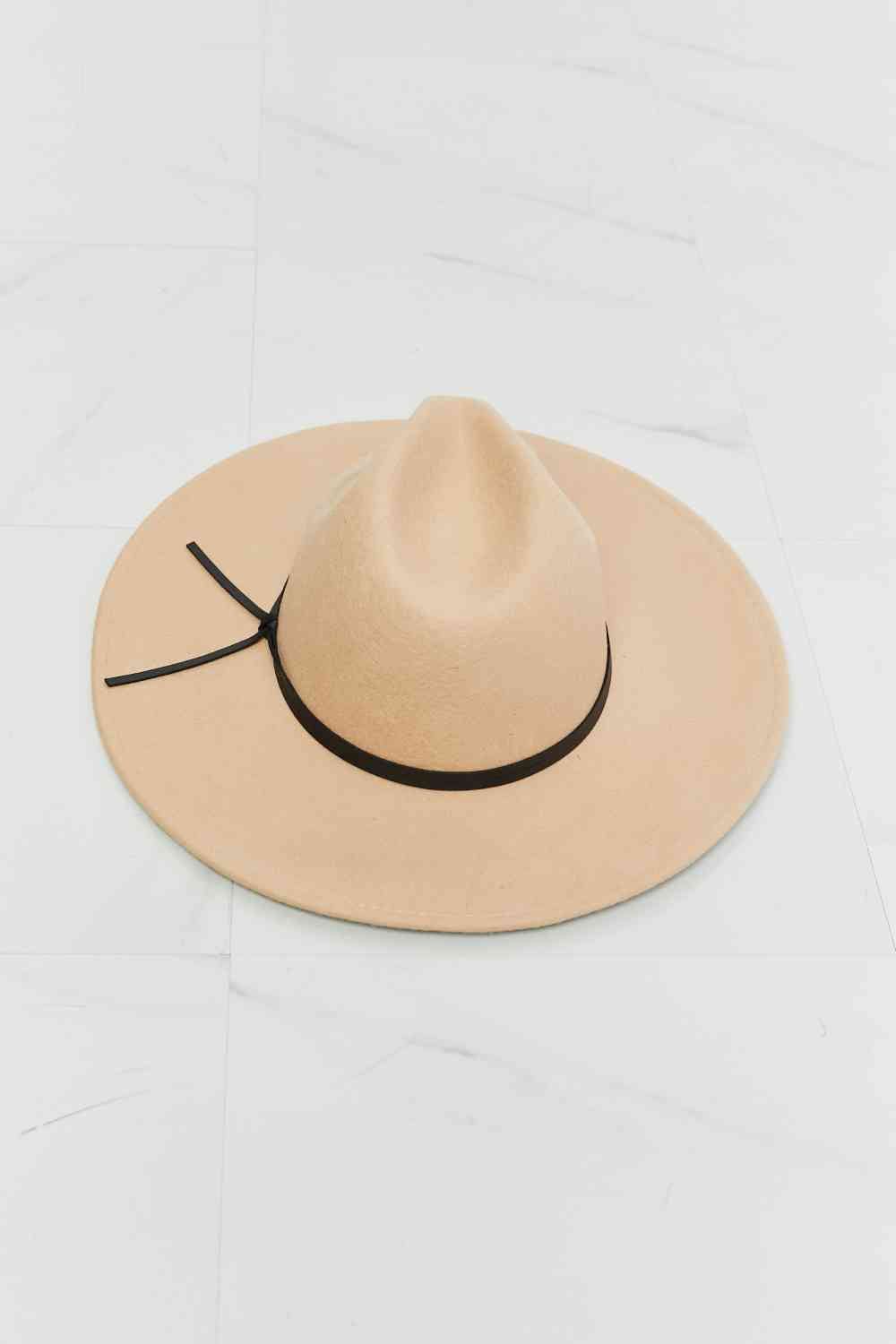 Make It Work Fedora Hat - Beige / One Size - Accessories - Hats - 6 - 2024