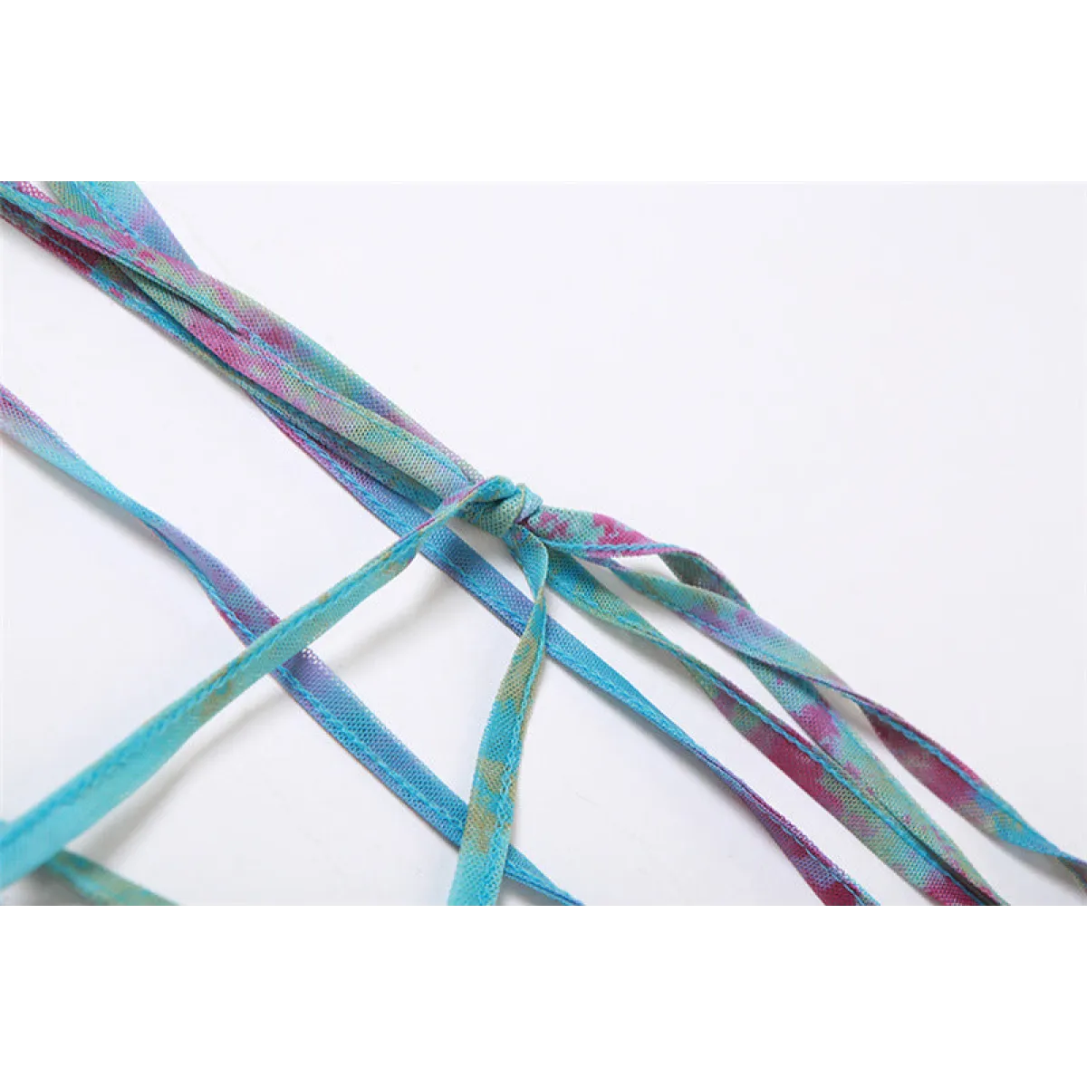 Tie-Dye Fairy Set – Butterfly Crop Top & Wrap Mini Skirt - Bottoms - Sets - 18