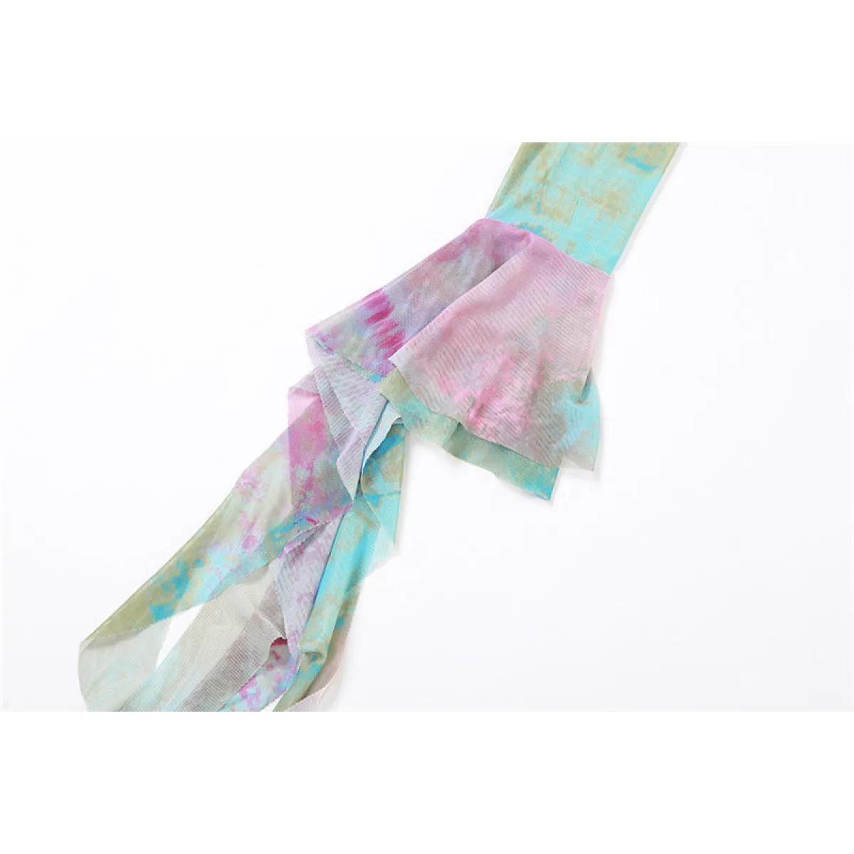 Tie-Dye Fairy Set – Butterfly Crop Top & Wrap Mini Skirt - Bottoms - Sets - 11