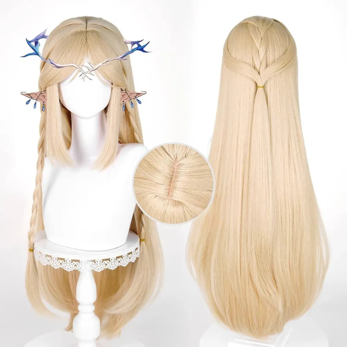 Cartethyia Wuthering Waves Cosplay Costume Set - Dresses - Cosplay - 5