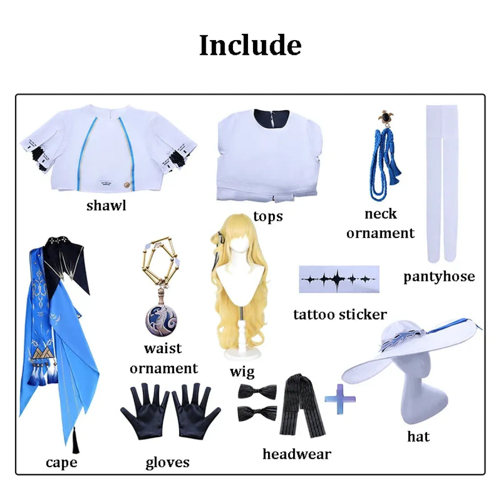 Phoebe Wuthering Waves Cosplay Costume Set - Cosplay - Cosplay - 6