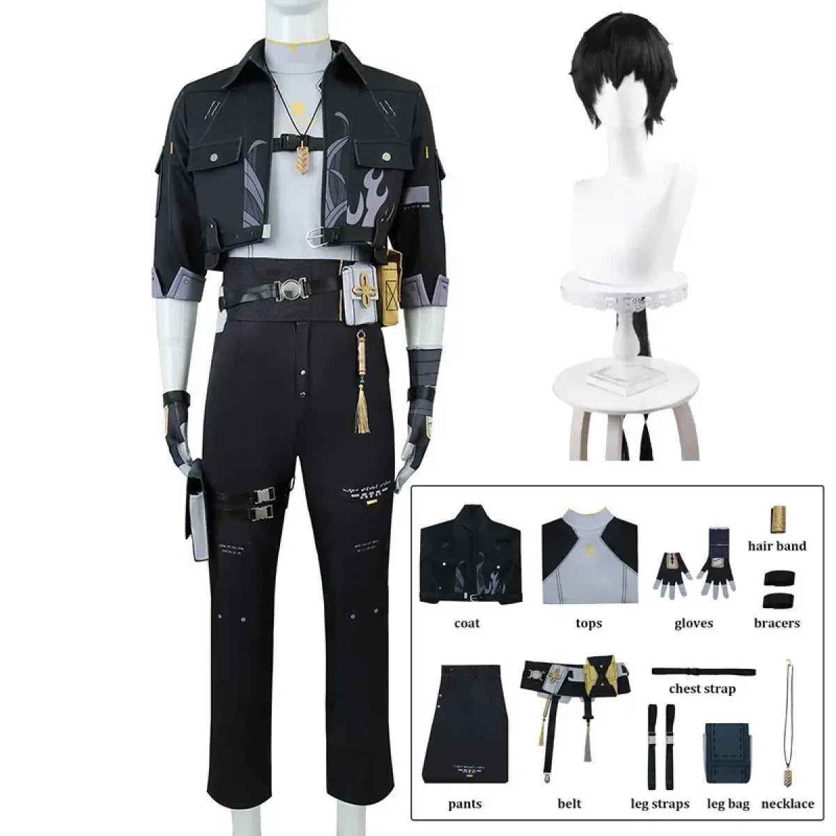 Rover Cosplay Costume Set – Wuthering Waves - Cosplay - Cosplay - 1