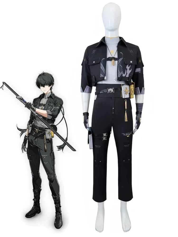 Wuthering Waves Rover Male Cosplay Costume – Full Set with Wig - Cosplay - Costumes - 2024 - 7 - Worldwide Shipping