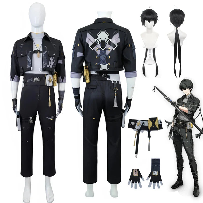 Wuthering Waves Rover Male Cosplay Costume – Full Set with Wig - Cosplay - Costumes - 2024 - 1 - Worldwide Shipping