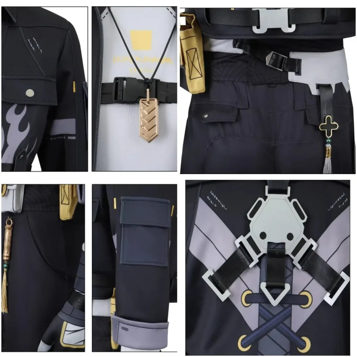 Wuthering Waves Rover Male Cosplay Costume – Full Set with Wig - Cosplay - Cosplay - 5