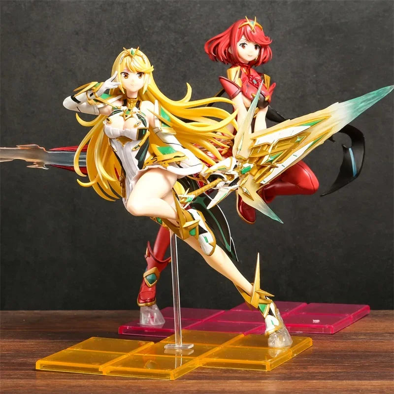 Xenoblade Chronicles 2 Hikari Mythra & Pyra Homura 1/7 Scale Figure - Figurines - Action & Toy Figures - 4 - 2024