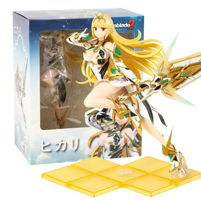 Xenoblade Chronicles 2 Hikari Mythra & Pyra Homura 1/7 Scale Figure - Hikari box - Figurines - Action & Toy Figures - 7