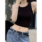 Y2K Backless Lace Up Crop Top - Women’s Clothing & Accessories - Tops - 3