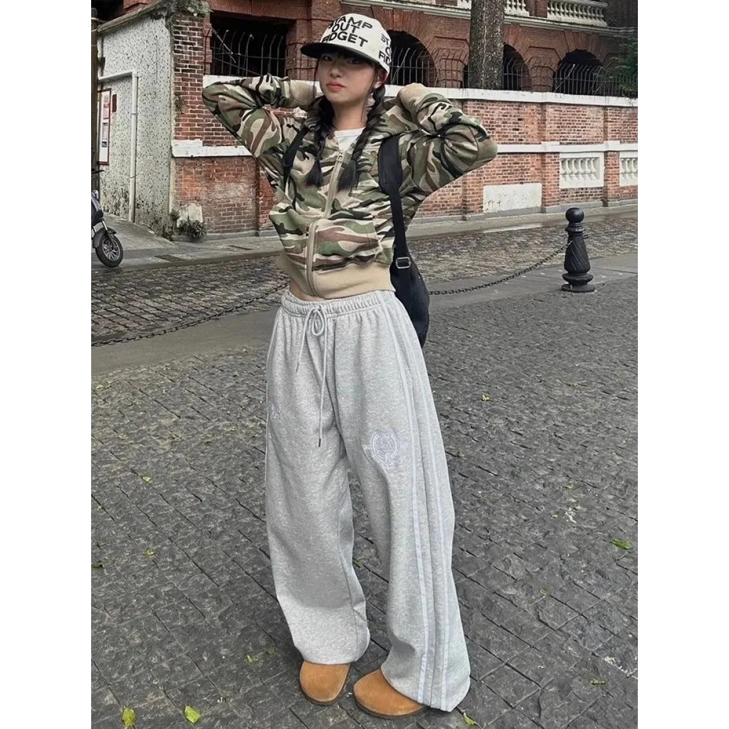 Y2K Camouflage Zip Hoodie Jacket - Hoodies & Sweatshirts - Hoodie - 2