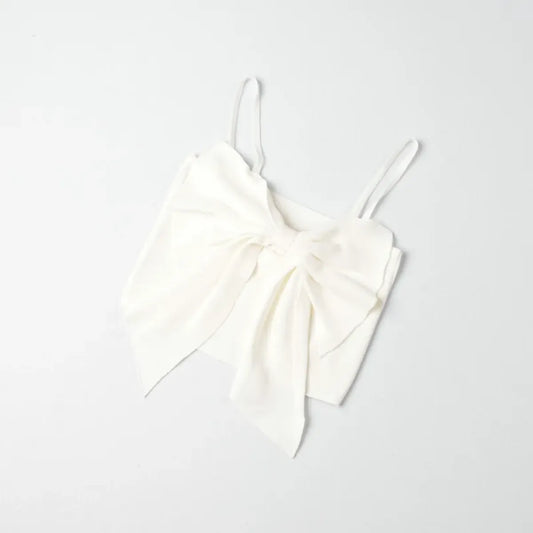 Bow Front Y2K Crop Cami Top - Women’s Clothing & Accessories - Tank Top / Cami - 3