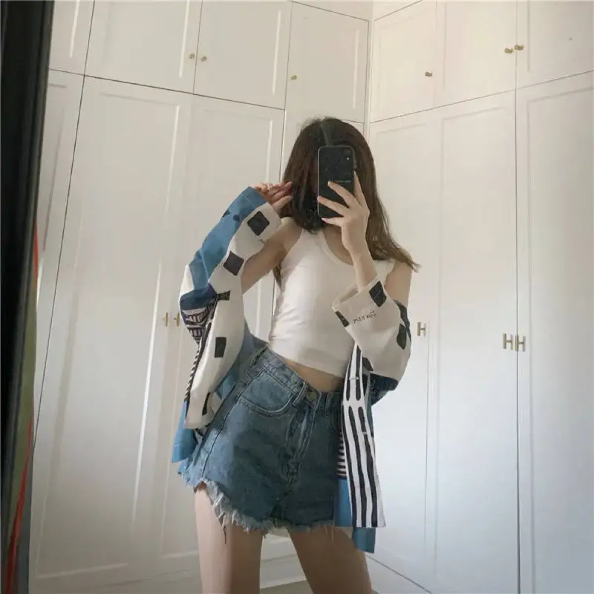 Y2K Ribbed Cropped Tank Top - Women’s Clothing & Accessories - Tank Top / Cami - 11