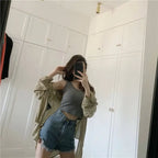 Y2K Ribbed Cropped Tank Top - Women’s Clothing & Accessories - Tank Top / Cami - 9