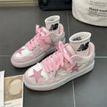 Y2K Pink Flat Fashion Sneakers for Women - Women’s Clothing & Accessories - 7