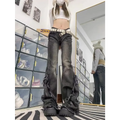 Y2K Grunge Low Waist Flare Jeans - Bottoms - Jeans - 1