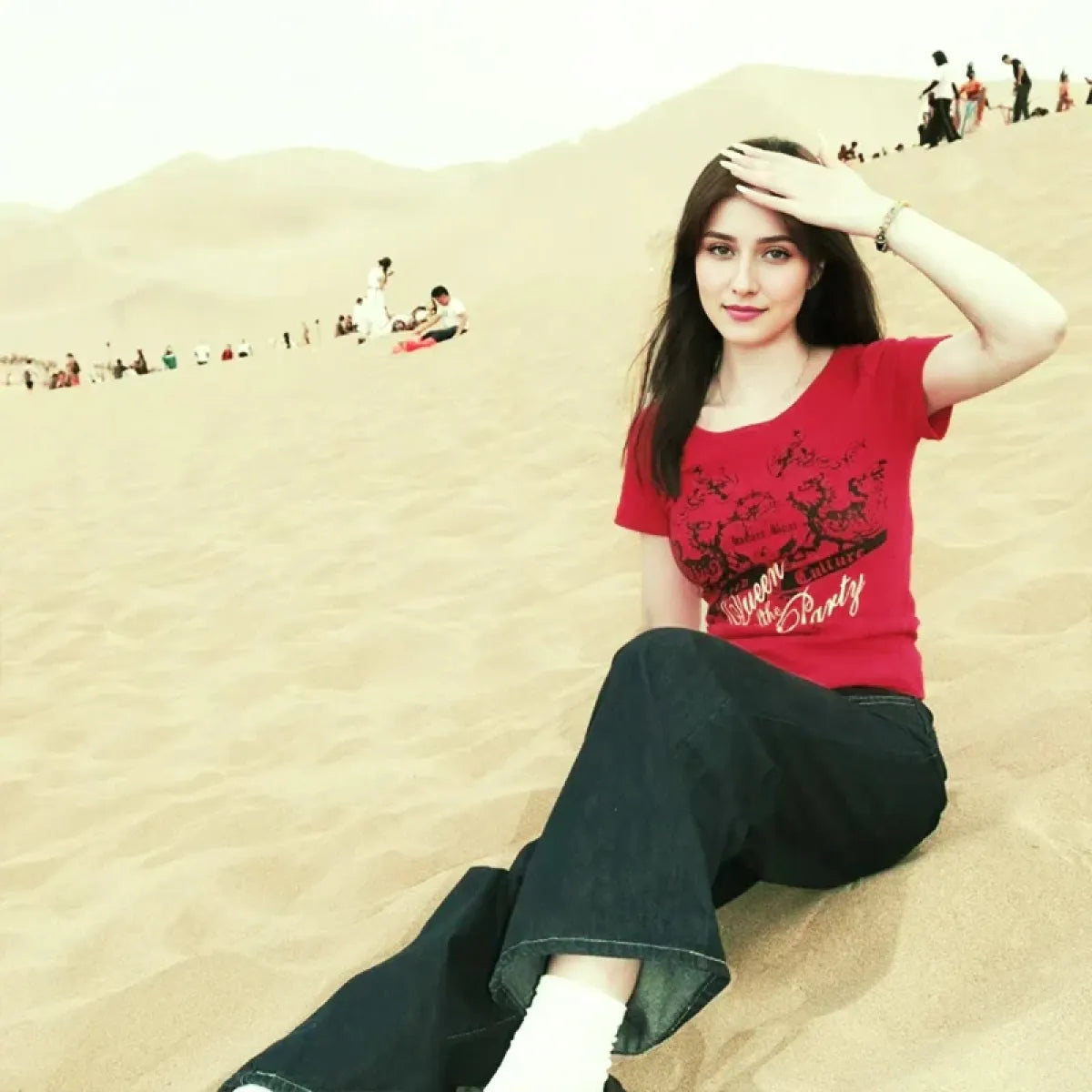 Y2K Graphic Tee – Vintage Retro Slim Fit Short Sleeve - T-Shirts - Short - Round - T-Shirts - 2