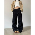Y2K Grunge Oversized Denim Jeans - Bottoms - Women’s Jeans - 5