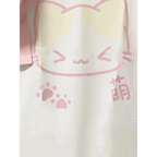 Y2K Harajuku Cute Anime T-Shirt - T-Shirts - Short - Round - T-Shirt - 4