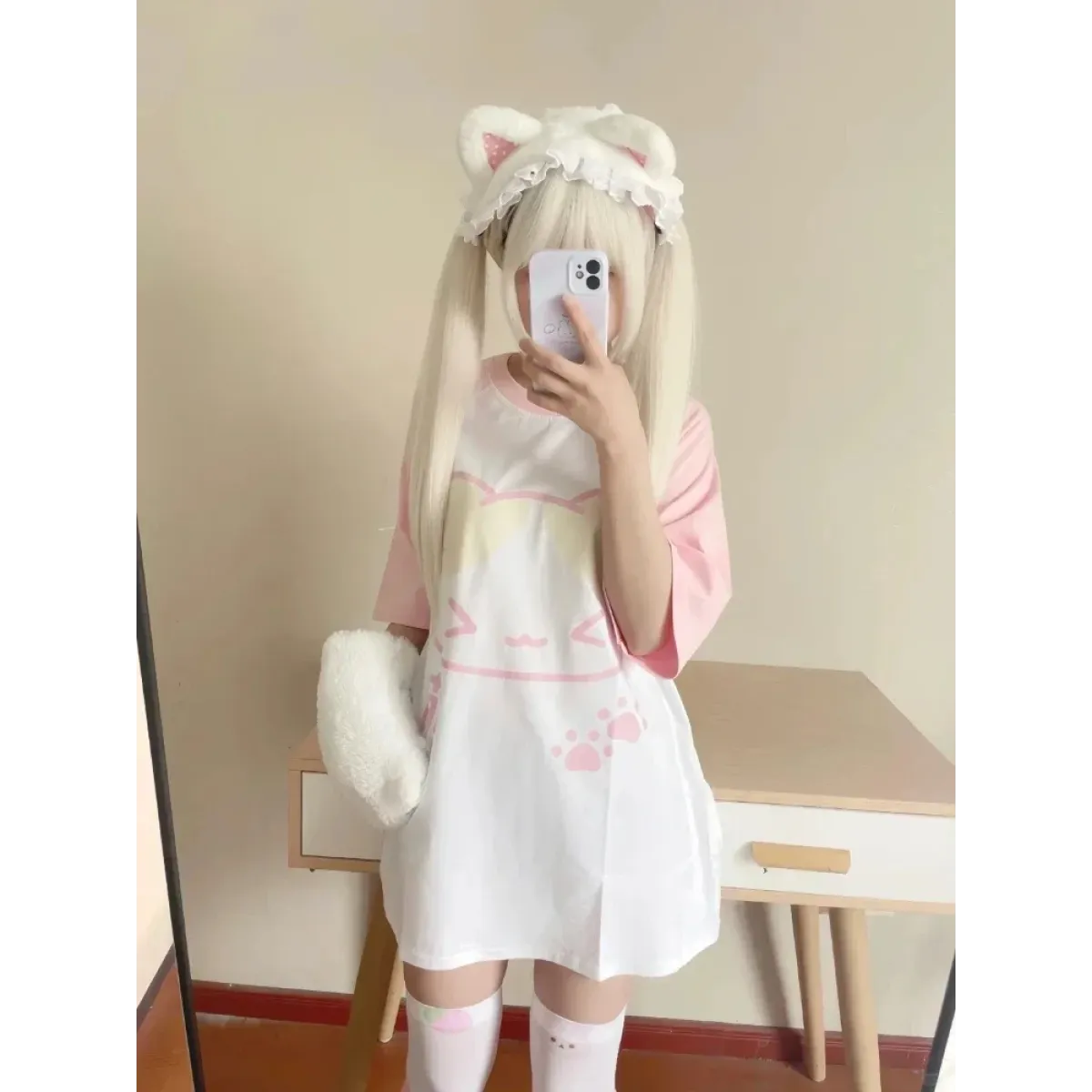 Y2K Harajuku Cute Anime T-Shirt - T-Shirts - Short - Round - T-Shirt - 6