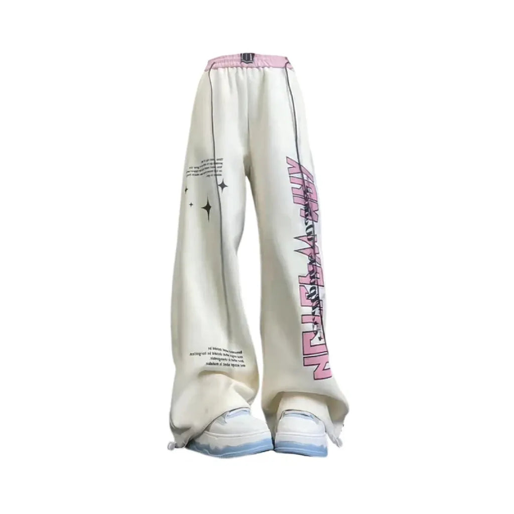 Harajuku Y2K Graphic Sweatpants - Bottoms - Women’s Pants - 10
