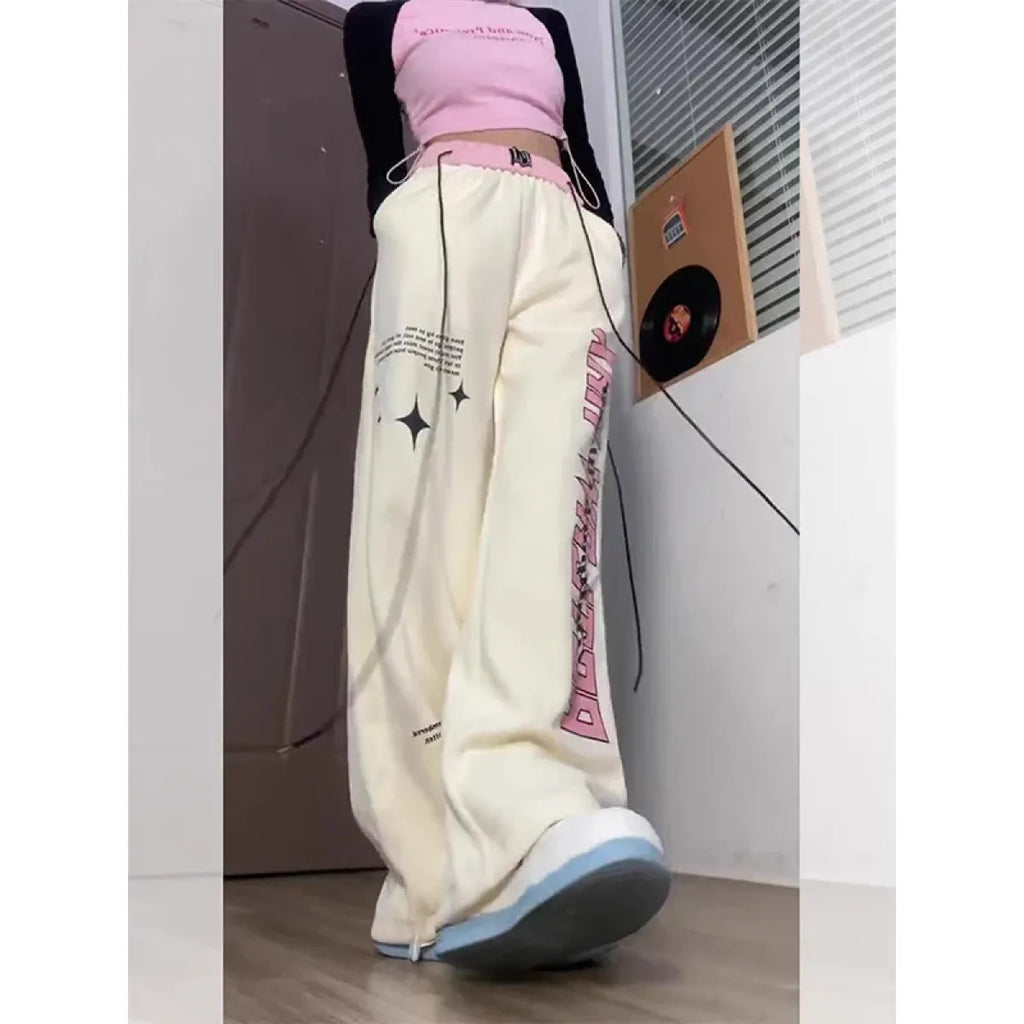 Harajuku Y2K Graphic Sweatpants - Bottoms - Women’s Pants - 7