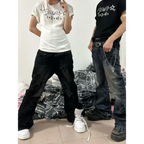 Kawaii Emoticon T-Shirt – Y2K Harajuku Grunge Tee - T-Shirts - Short - Crew - Unisex T-Shirts - 4