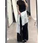 Harajuku Lace Irregular Skirt - Bottoms - Skirts - 3