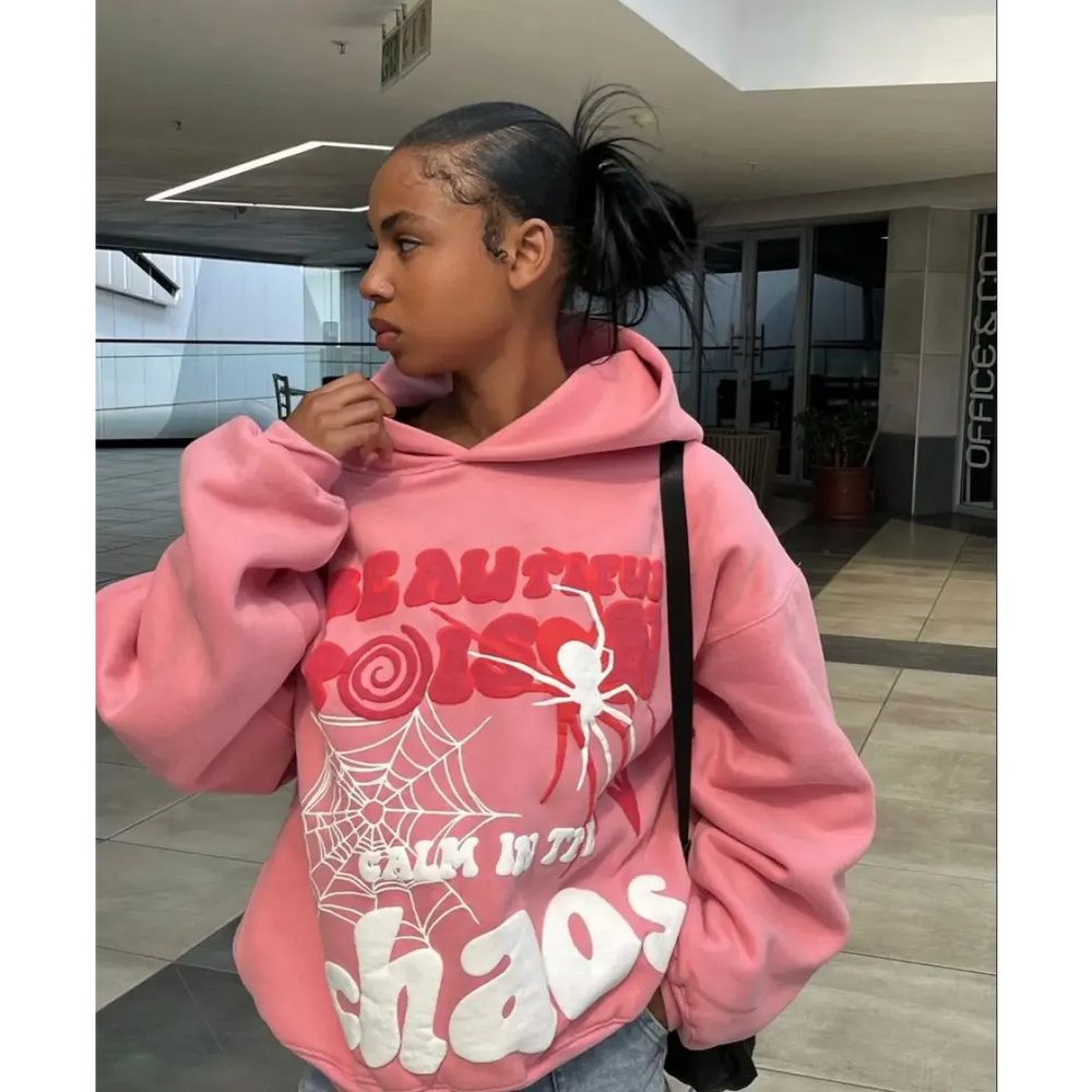 Y2K Harajuku Letter Print Hoodie Set: Hip Hop Streetwear - Hoodies & Sweatshirts - 1