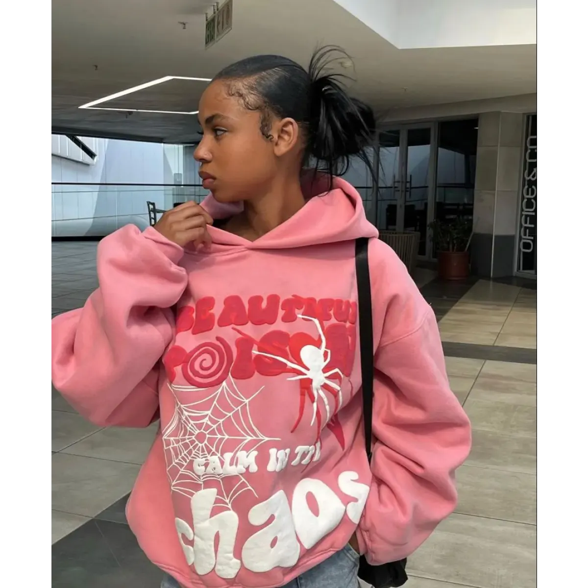 Y2K Harajuku Letter Print Hoodie Set: Hip Hop Streetwear - Hoodies & Sweatshirts - 1