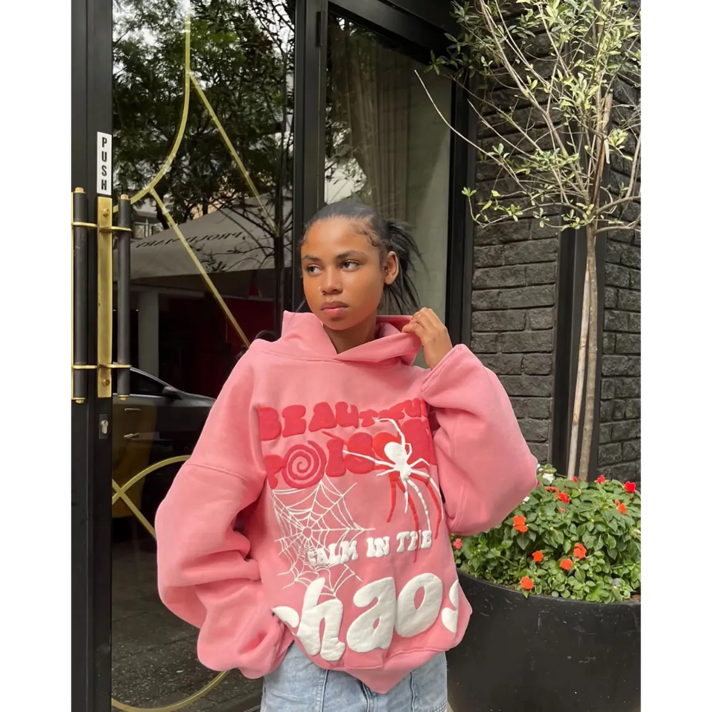 Y2K Harajuku Letter Print Hoodie Set: Hip Hop Streetwear - Hoodies & Sweatshirts - 2