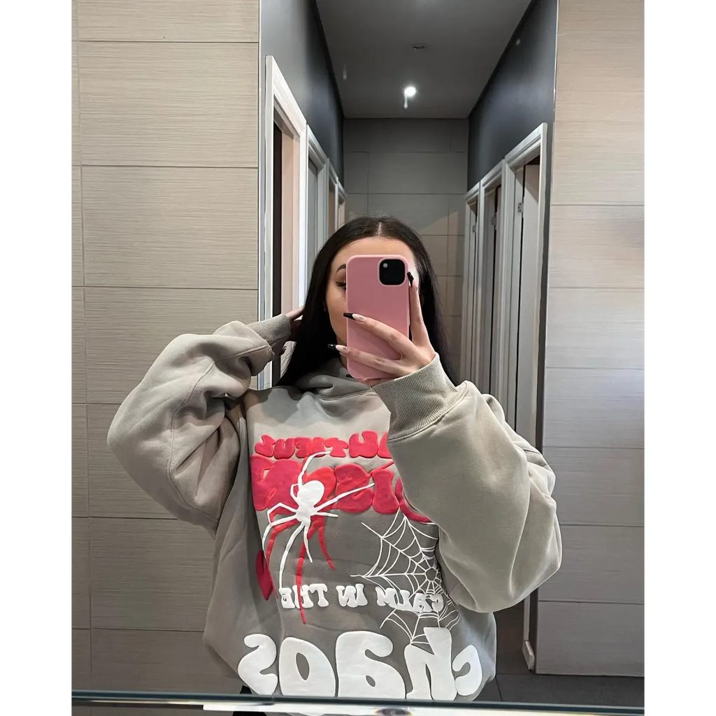 Y2K Harajuku Letter Print Hoodie Set: Hip Hop Streetwear - Hoodies & Sweatshirts - 4