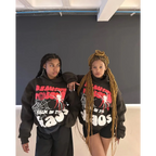 Y2K Harajuku Letter Print Hoodie Set: Hip Hop Streetwear - Hoodies & Sweatshirts - 6