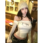 Lace Off-Shoulder Top – Y2K Harajuku E-Girl Aesthetic - Tops & Tees - Round - Tops - 3