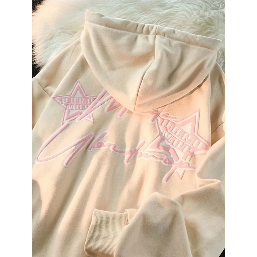 Y2K Harajuku Patchwork Zip Hoodie - Hoodies & Sweatshirts - Women Hoodies - 2