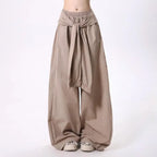 Baggy Wide Leg Pants – Y2K Harajuku Streetwear 90s Aesthetic - Bottoms - Women’s Pants - 3