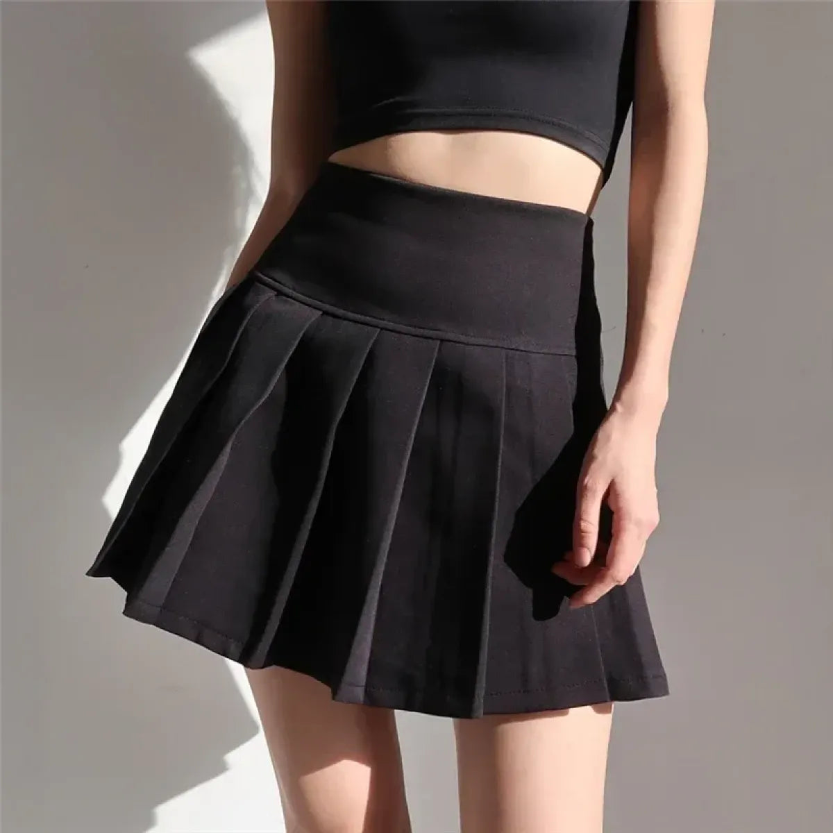 Y2K High Waist Pleated Skirt – Summer Mini Skirt for Women - Bottoms - Skirts - 2