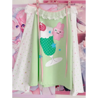 Y2K Kawaii Harajuku Top – Lace Trim Long Sleeve Tee - T-Shirts - Long - Off-Shoulder - T-Shirts - 7