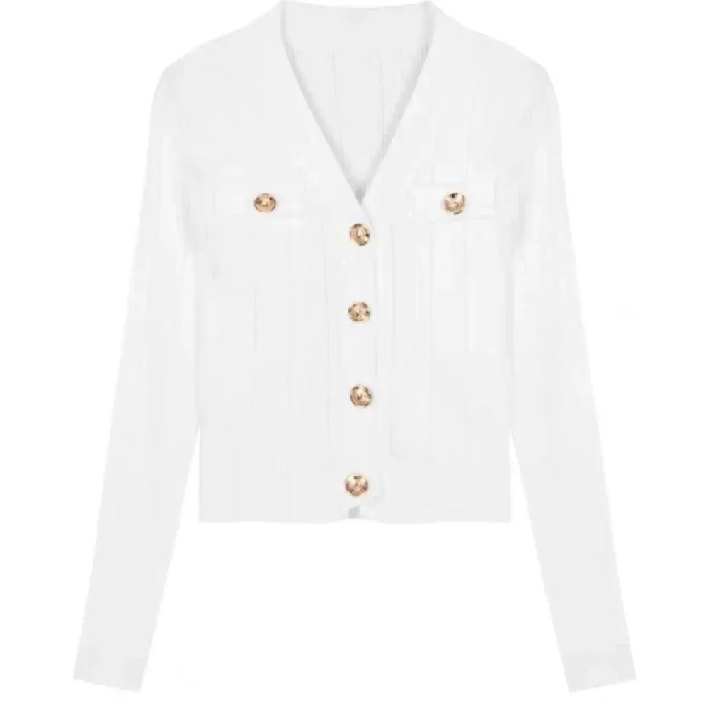 Y2K Kawaii Knitted Two-Piece Set – Elegant Mini Skirt Suit - Bottoms - Short - Round - Clothing Sets - 10