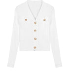 Y2K Kawaii Knitted Two-Piece Set – Elegant Mini Skirt Suit - Bottoms - Short - Round - Clothing Sets - 10