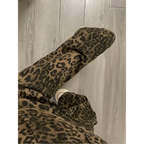 Y2K Leopard Print Wide Leg Denim Jeans - Bottoms - Jeans - 5