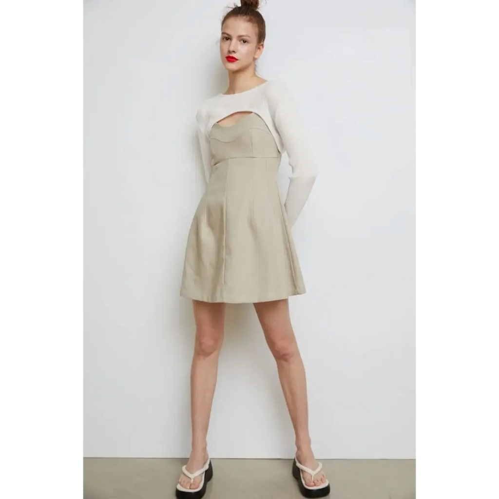 Y2K Knit Long Sleeve Shrug Crop Top - Women’s Clothing & Accessories - Crop Top - 4