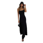 Y2K Backless Bodycon Maxi Sundress - All Dresses - Maxi Dress - 5